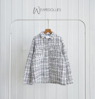 CRISVA SHIRT / KEMEJA TWEED PREMIUM