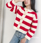 CROVA KNIT TOP / ATASAN CROP RAJUT IMPORT