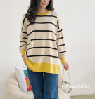 DAE STRIPES TOP / STRIPES KNIT BASIC