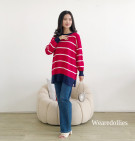 DAE STRIPES TOP / STRIPES KNIT BASIC