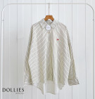 DEFOLA SHIRT / KEMEJA SALUR BORDIR PITA