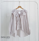 DELYLA SHIRT / KEMEJA SALUR KERAH SAILOR