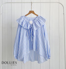 DELYLA SHIRT / KEMEJA SALUR KERAH SAILOR