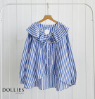 DELYLA SHIRT / KEMEJA SALUR KERAH SAILOR