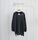 DOERA STRIPES BLOUSE / BLOUSE KAOS OVERSIZE