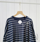 DOERA STRIPES BLOUSE / BLOUSE KAOS OVERSIZE