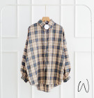 DUE FLANEL TOP / KEMEJA FLANEL