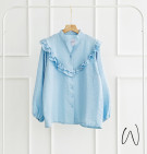 EDELYN RUFFLE TOP / ATASAN KERAH RUFFLE