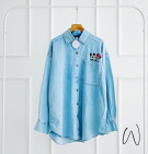 EDERA DENIM SHIRT / KEMEJA DENIM MICKEYMINNIE