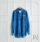 EDERA DENIM SHIRT / KEMEJA DENIM MICKEYMINNIE