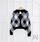 EIRA KNIT OUTER / CARDIGAN MOTIF SQUARE