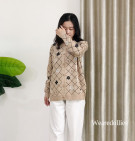 ELLORA KNIT CARDY / CARDIGAN IMPORT MOTIF