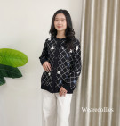 ELLORA KNIT CARDY / CARDIGAN IMPORT MOTIF