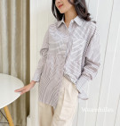 EVERLY SHIRT / KEMEJA WANITA STRIPES BASIC