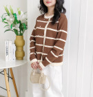 FAHIRA KNIT TOP / ATASAN KNIT DUA KANCING