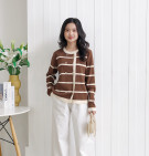 FAHIRA KNIT TOP / ATASAN KNIT DUA KANCING