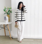 FAHIRA KNIT TOP / ATASAN KNIT DUA KANCING