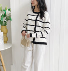 FAHIRA KNIT TOP / ATASAN KNIT DUA KANCING