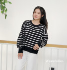 FAISA KNIT TOP / ATASAN KNIT STRIPES