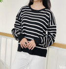 FAISA KNIT TOP / ATASAN KNIT STRIPES