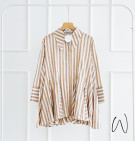 FALNA STRIPES TOP / KEMEJA GARIS GARIS