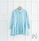 FALNA STRIPES TOP / KEMEJA GARIS GARIS