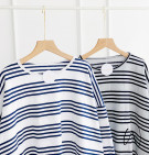 FANA STRIPES BLOUSE / BLOUSE OVERSIZE