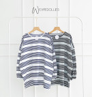 FANA STRIPES BLOUSE / BLOUSE OVERSIZE