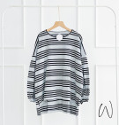 FANA STRIPES BLOUSE / BLOUSE OVERSIZE