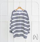 FANA STRIPES BLOUSE / BLOUSE OVERSIZE