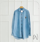 FARCHA DENIM SHIRT / KEMEJA DENIM BORDIR