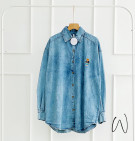 FARCHA DENIM SHIRT / KEMEJA DENIM BORDIR