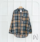 FARZA FLANEL SHIRT / KEMEJA OVERSIZE