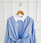 FAWNI SHIRT / KEMEJA STRIPES TALI BELLT