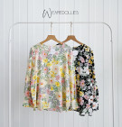 FAYOLA FLORA BLOUSE / BLOUSE MOTIF BUNGA