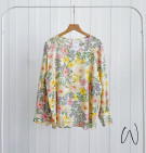 FAYOLA FLORA BLOUSE / BLOUSE MOTIF BUNGA