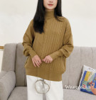 FOXY KNIT BLOUSE / KNIT BLOUSE OVERSIZE