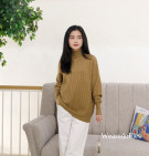 FOXY KNIT BLOUSE / KNIT BLOUSE OVERSIZE