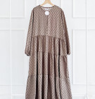 FRESYA LONG DRESS / DRESS POLKADOT