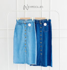 GAZLEA SKIRT / ROK DENIM