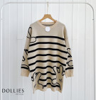 GERLA LONG SWEATER / SWEATER KNIT PREMIUM