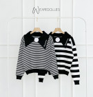 GHANDY STRIPES BLOUSE / ATASAN KNIT STRIPES