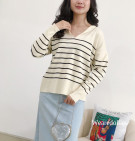 GIOLA KNIT TOP / ATASAN KNI WANITA KERAH LEBAR