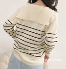 GIOLA KNIT TOP / ATASAN KNI WANITA KERAH LEBAR