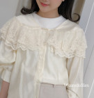 GLORIA TOP / ATASAN KERAH RUFFLE IMPORT