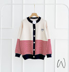 GUWEL STRIPES OUTER / CDG KNIT OUTER