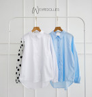 HAND POLKA SHIRT / KEMEJA LENGANG POLKADOT