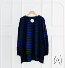 HANZI STRIPES BLOUSE / ATASAN OVERSIZE