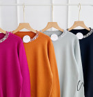 HEGY PEARL SWEATER / SWEATER KNIT PREMIUM