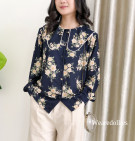 HOMY FLORA SHIRT / KEMEJA MOTIF BUNGA BASIC